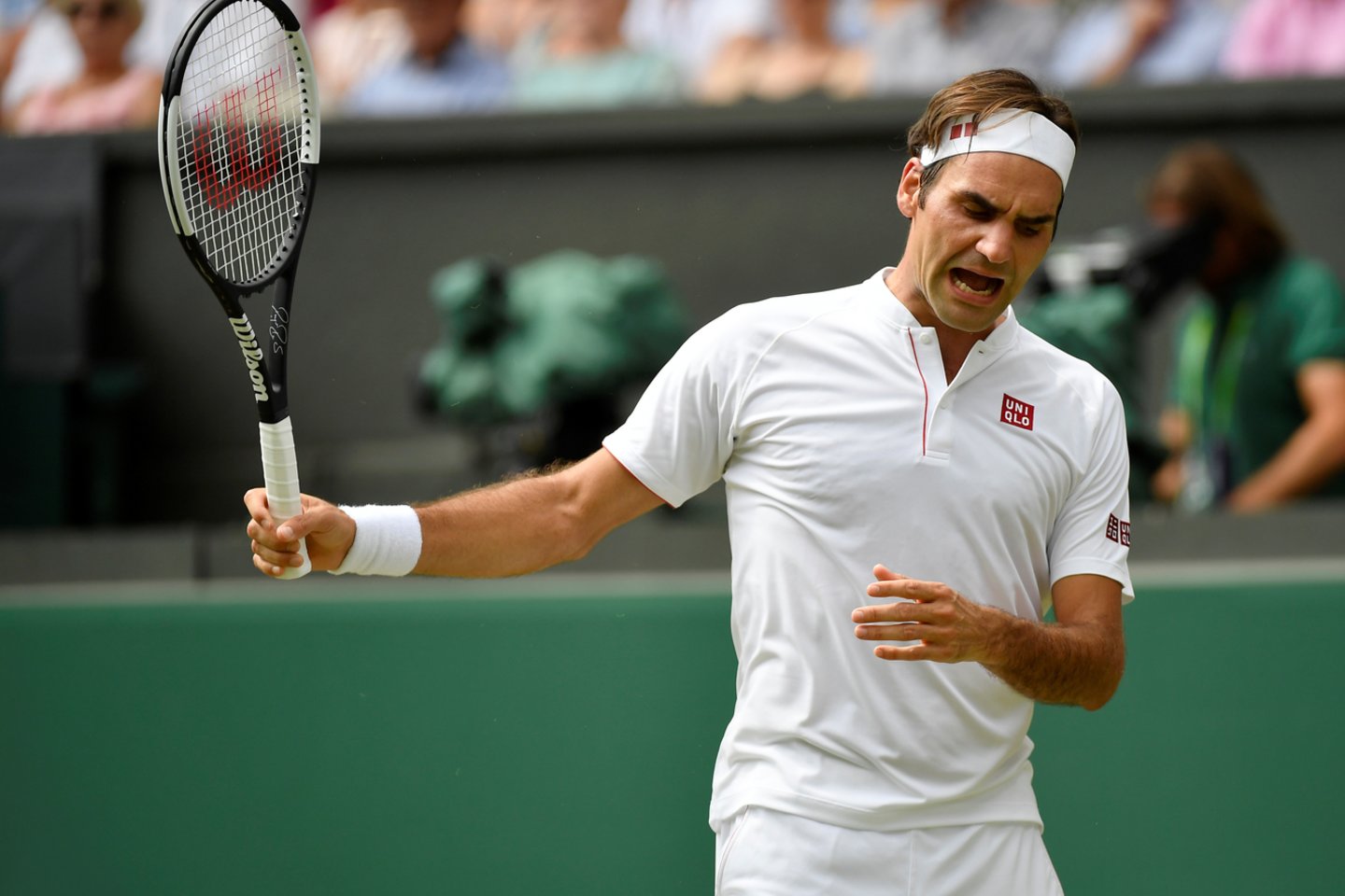 R.Federeris pralaimėjo K.Andersonui.<br>AFP/Scanpix nuotr.
