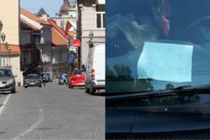 Suerzino kavinės padavėjos paliekamas raštelis – taip jau antras mėnuo