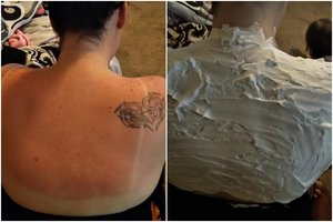 Ant odos užtepė skutimosi putų: tai tikras stebuklas