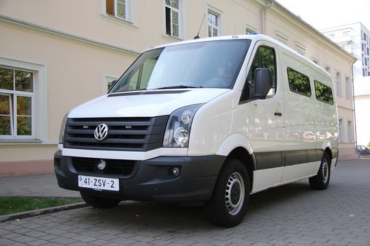 Nelegalius migrantus pasieniečiai vežios iš Olandijos gautais specialiais mikroautobusais