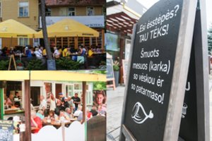 Cepelinų kurortu tituluojama Palanga pradeda vilioti egzotiškais kepsniais