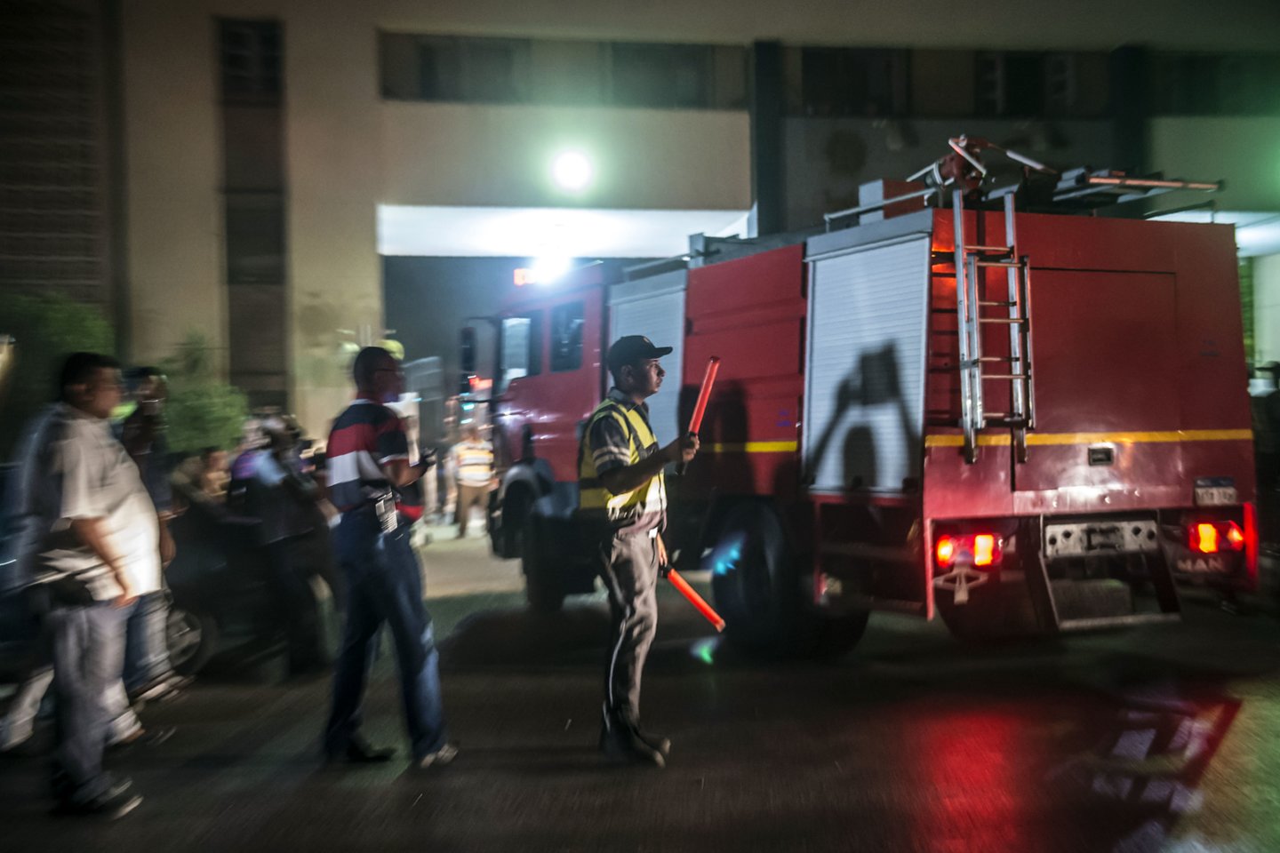  Per galingą sprogimą cheminių medžiagų objekte netoli Kairo oro uosto Egipto sostinės rytuose buvo sužeista mažiausiai 12 žmonių, ketvirtadienį vėlai vakare paskelbė armija.<br> AFP/Scanpix nuotr.
