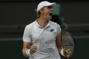 Beprotiškame teniso maratone – K. Andersono pergalė po 6 su puse valandos kovos