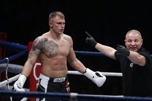 Smūgius žemiau justos iškentęs S. Maslobojevas nugalėjo prancūzą turnyre Malaizijoje