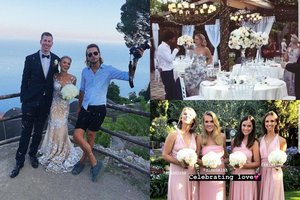 Italijoje susituokė buvęs žalgirietis Brockas Motumas ir Martyna Marmaitė