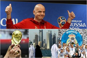 2022 metų pasaulio čempionas Katare sudarkys Europos futbolo tvarką