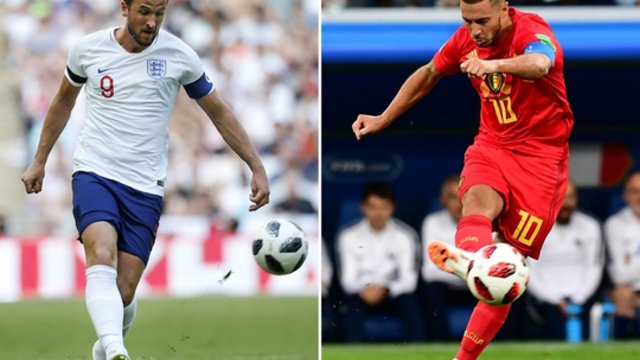 Belgai ir anglai rengiasi dvikovai dėl 3 vietos pasaulio futbolo čempionate