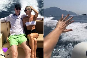 Prabangias vestuves buvęs žalgirietis Brockas Motumas su lietuve tęsė kateryje 