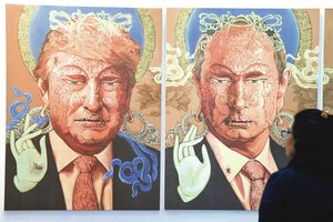 Vladimiras Putinas ir Donaldas Trumpas: portretai, kurie turi panašumų