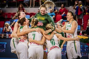 Lietuvos 20-metės krepšininkės iškovojo kelialapį į aukščiausią divizioną