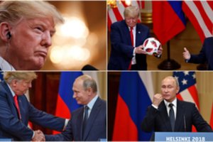 Po susitikimo Vladimiras Putinas ir Donaldas Trumpas žarstė komplimentus