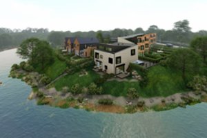 Vilniuje atrado dar vieną netikėtą vietą – kvartalas dygs prie tvenkinio