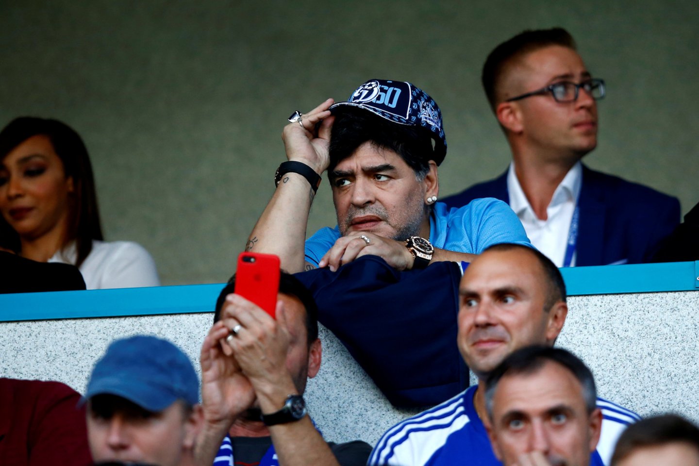  Diego Maradona Breste<br> Scanpix.nuotr.