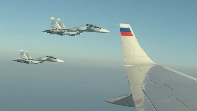Rusijos lėktuvai pažeidė Estijos oro erdvę – įtaria, kad viename buvo V. Putinas