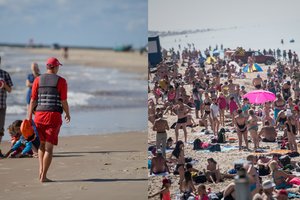 Gelbėtojų košmaras: iš vandens traukia skenduolius, poilsiautojus atakuoja vabzdžiai