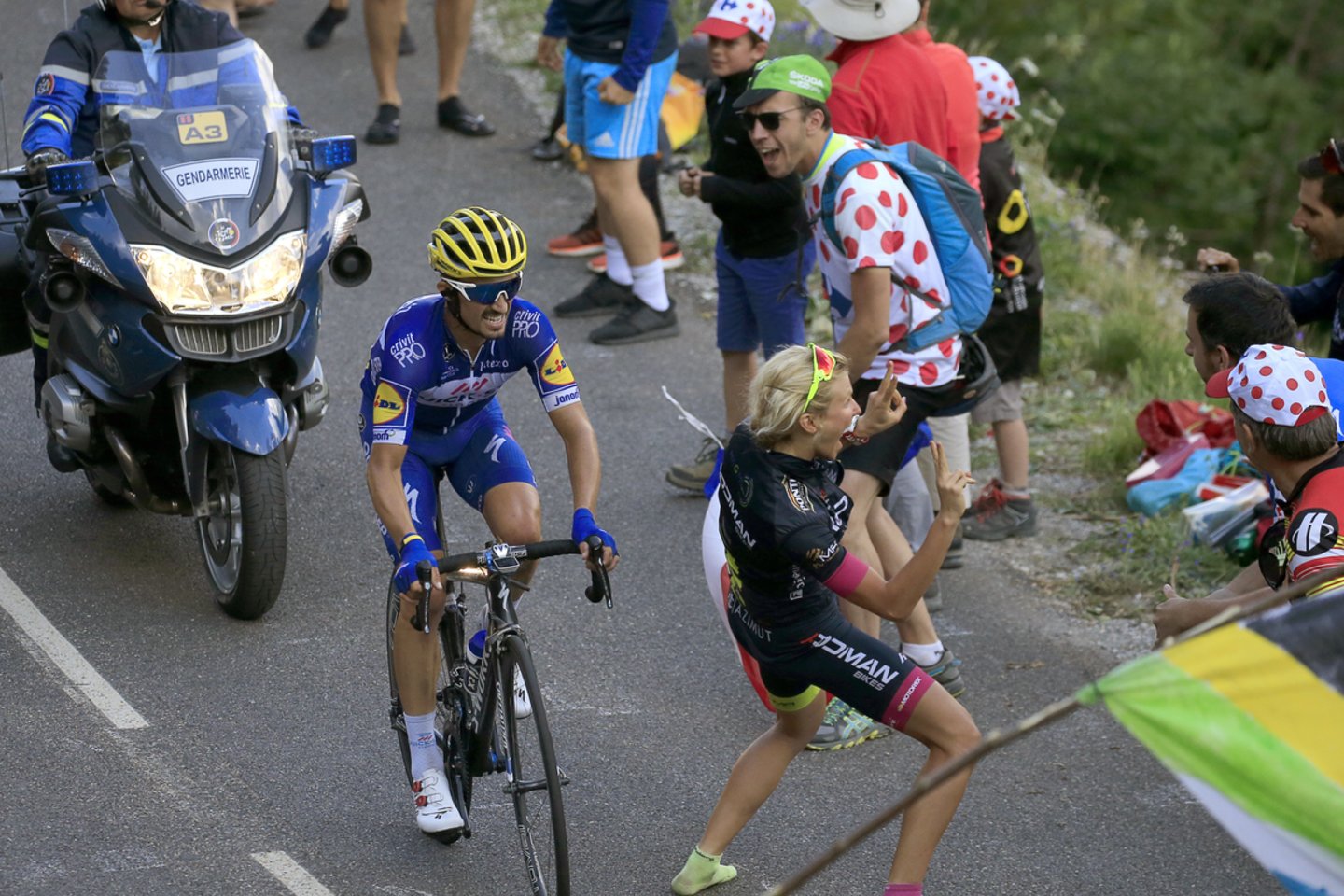  „Tour de France“ dešimtsis etapas.<br> AP nuotr.