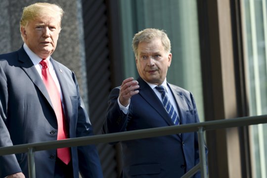 Suomijos prezidentui S. Niinisto atlikta operacija