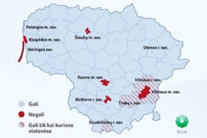 Sudarytas žemėlapis, kur jaunos šeimos gali įsigyti būstą su valstybės parama