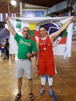 Lietuvos boksininkė tapo prestižinio turnyro vicečempione