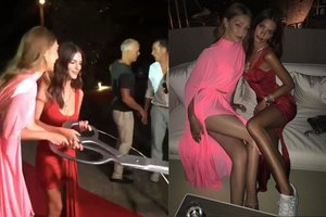 Už tai, kad perkirptų atidarymo juostą  – po milijoną dolerių