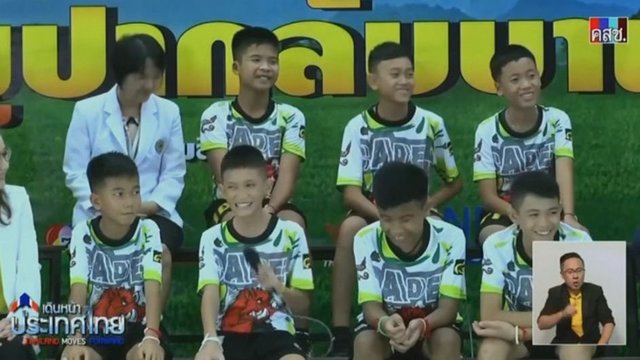 Iš Tailando urvo išgelbėti berniukai papasakojo daugiau incidento aplinkybių