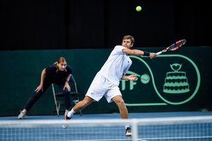 Laurynas Grigelis Kanadoje pralaimėjo vienam turnyro favoritų