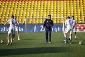 „KI Klaksvik“ strategas tikisi įdomių rungtynių ir su pagarba žiūri į „Žalgirį“