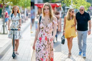 Palangos gatvės stilius: vyrauja gilios iškirptės