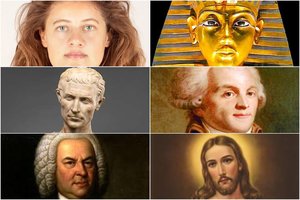 Kaip iš tiesų atrodė faraonas Tutanchamonas, Jėzus ir kiti?