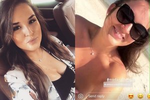 Nudistų paplūdimyje apsilankiusi Marija Palaikytė: „Gyveni, kol turi pirmų kartų“