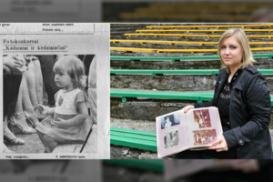 Ypatingas susitikimas: kėdainiškis po 30 metų surado fotografuotą mergaitę