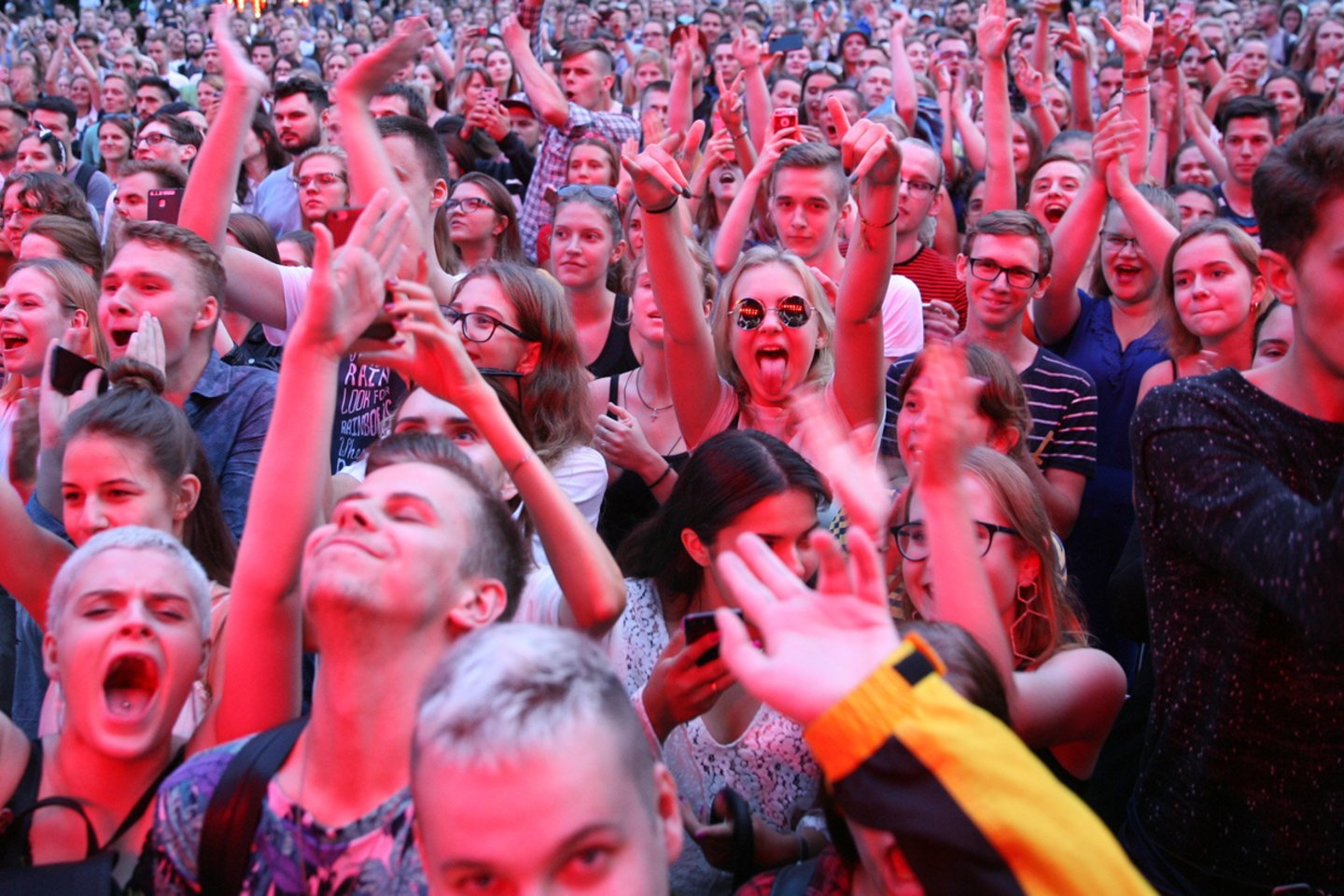 Krūtis prieš lietuvius koncerte apnuoginusi švedų popžvaigždė Tove Lo: „Tai – smagu“.<br>R.Danisevičiaus nuotr.