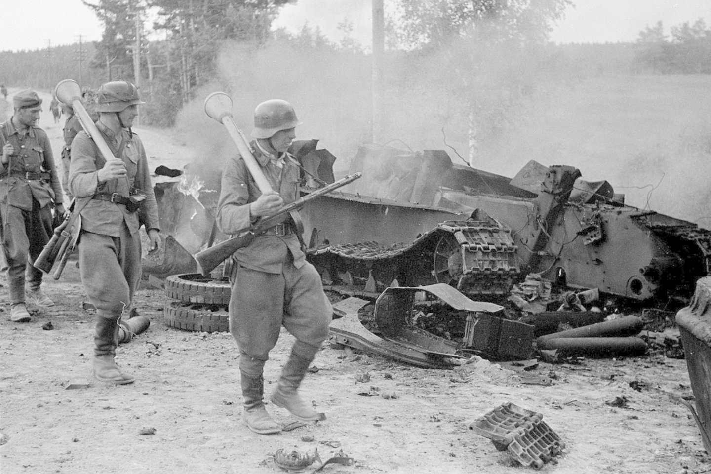 Suomiai atsilaikė prieš galingesnę Raudonąją armiją.<br>„Wikipedia“ nuotr.
