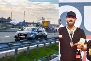 Krepšininkas Deividas Gailius pasižymėjo su 660 arklio galių „Audi“
