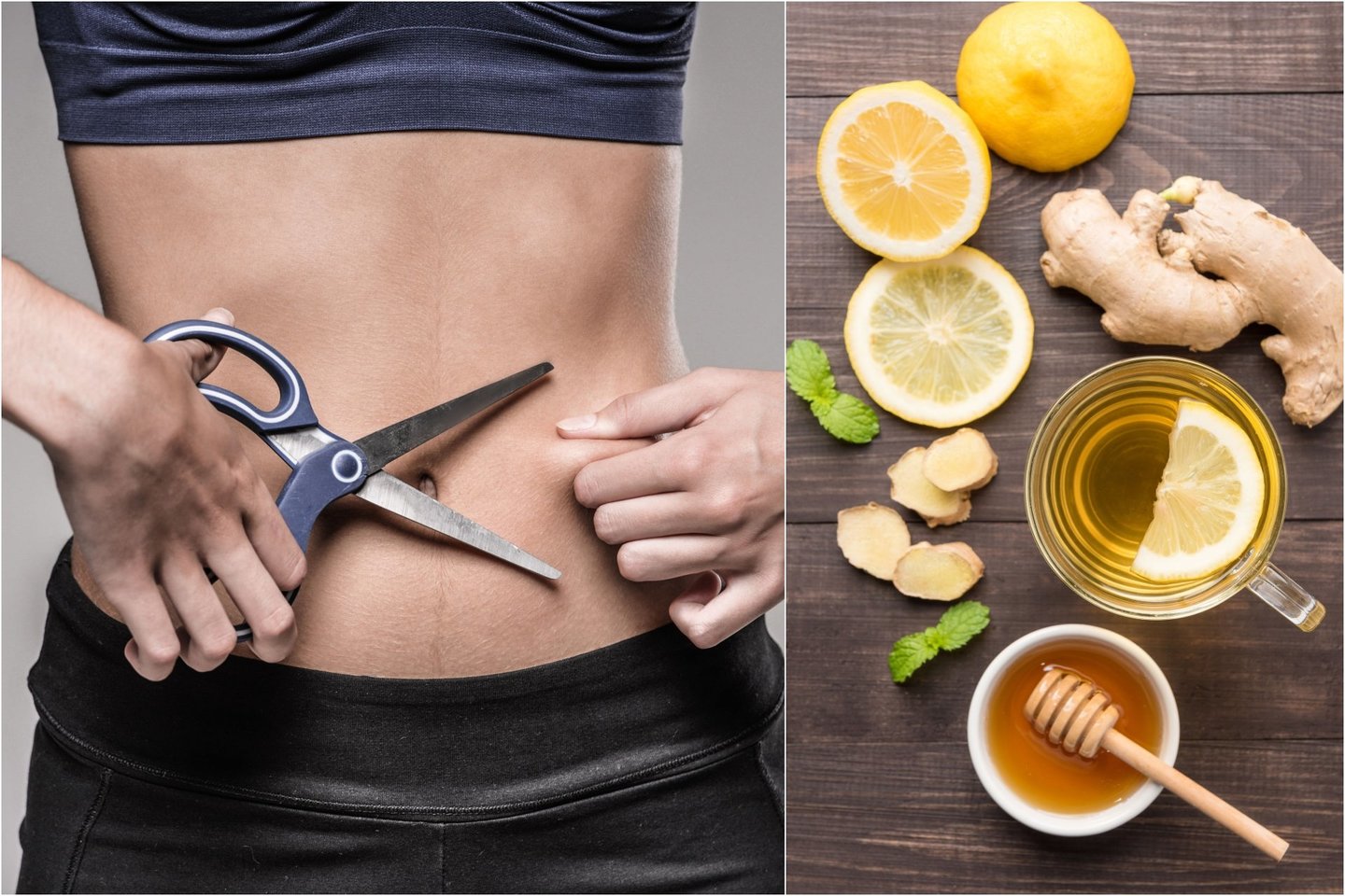  Imbierinė arbata su citrina gali padėti kovoti su nepageidaujamais fiziniais veiksniais.<br> 123rf.com nuotr.