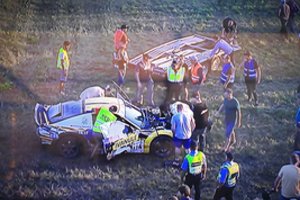 „Drifto“ lenktynes Palangoje nutraukė avarija: sportininkas partrenkė žmogų