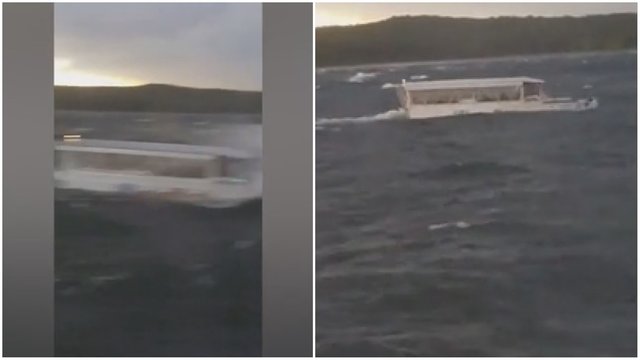 Praeivis nufilmavo paskutines sekundes iki katastrofos Misūrio ežere