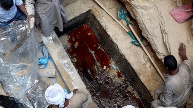 Egipte atvertas paslaptingas sarkofagas pakurstė naujas spekuliacijas