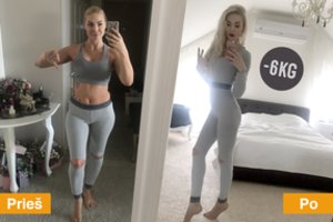 Natalija Bunkė papasakojo apie dietą, po kurios ištirpo 6 kilogramai