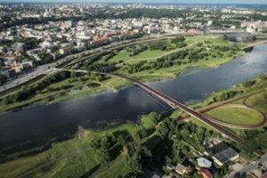 Dvigubas tiltas sujungs istorinį ir šiuolaikinį Kauno centrą su kitais objektais