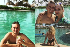 Rytis Žvagulis su mylimąja Laura dalijasi egzotiškomis medaus mėnesio akimirkomis 