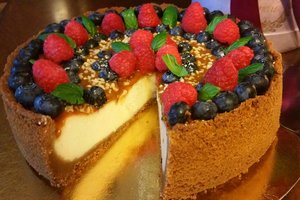 Amerikietiškas sūrio tortas sulaukė vien tik aukščiausių įvertinimų