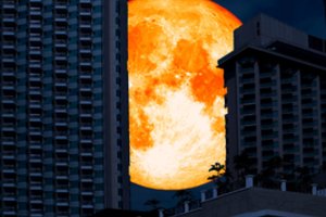 Kruvinojo mėnulio užtemimas penktadienį apipintas baisiomis pranašystėmis