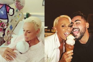 55-erių buvusi Sylvesterio Stallone žmona atskleidė, kaip jai pavyko pastoti