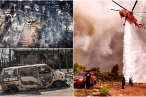 Po gyvybes nusinešusių gaisrų Graikijoje – kaltinimų banga: įtaria, kas galėjo įplieksti ugnį