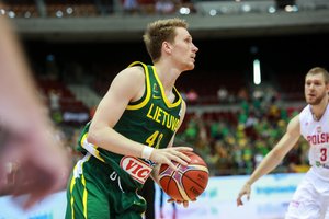 M. Grigonis apie žaidimą „Žalgiryje“: „Tai bus didžiulė atsakomybė“