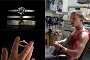 Pamokas į riedlentę iškeitusio auksakalio darbai saugo užsakovų istorijas