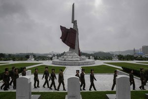 Šiaurės Korėja mini 1950–1953 metų karo pabaigos metines