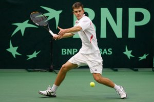 L. Grigelis teniso turnyre JAV prasibrovė į ketvirtfinalį