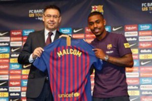 „Barcelona“ su brazilu Malcomu sudarė penkerių metų sutartį